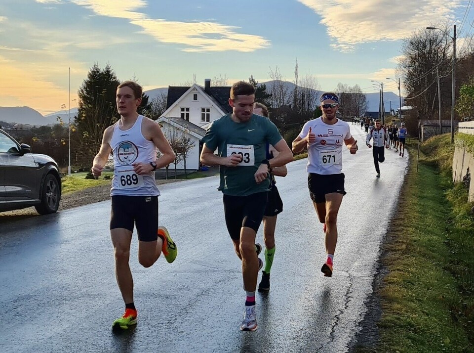 Gode vinnertider på det første løpet i Ålesund Vinterkarusell 10km_de_beste