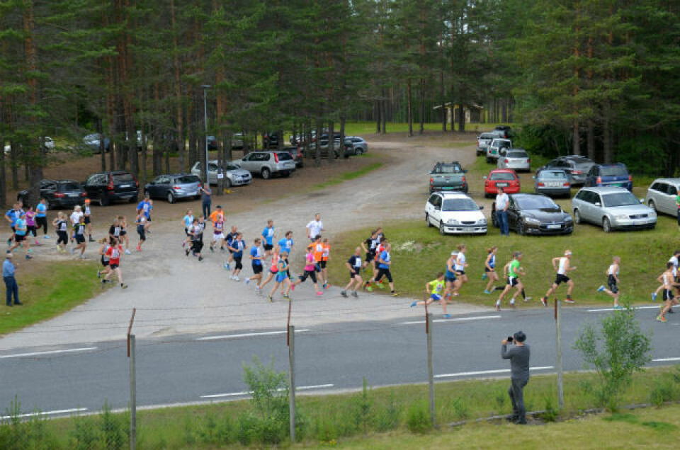 Akkurat 100 deltok i 'nye' Risberget Rundt Starten_2.jpg