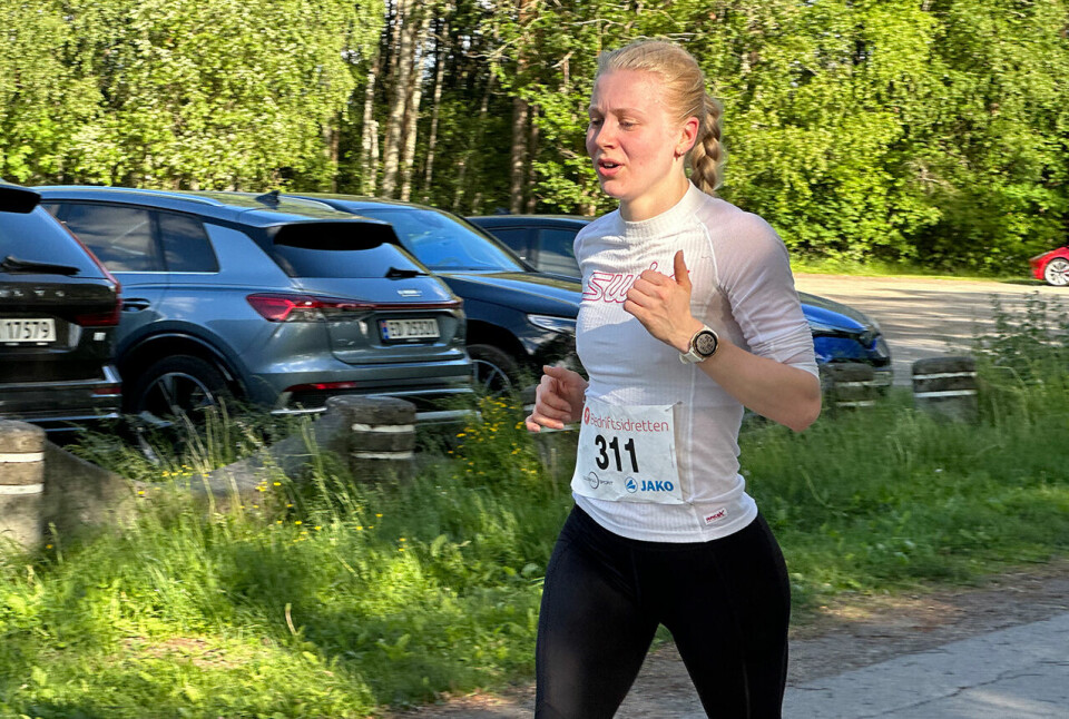 Silje Ravnsborg Christiansen og Ole Gorm Berg vant i Romerike Løpskarusell nr3-damer.jpg