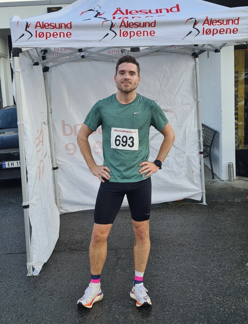 Gode vinnertider på det første løpet i Ålesund Vinterkarusell 10km_Kristoffer_Tollaas