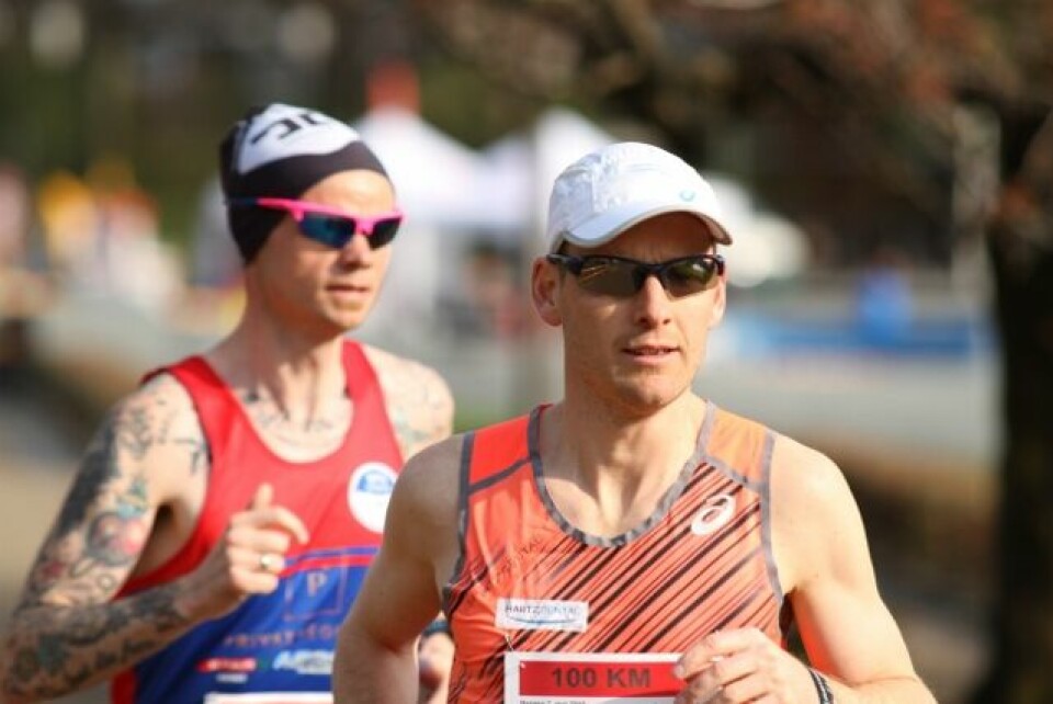 Didrik Hermansen og Bjørn Tore Taranger er de store duellantene på NM 100 km (foto: Olav Engen) Didrik Hermansen og Bjørn Tore Taranger er de store duellantene på NM 100 km (foto: Olav Engen)