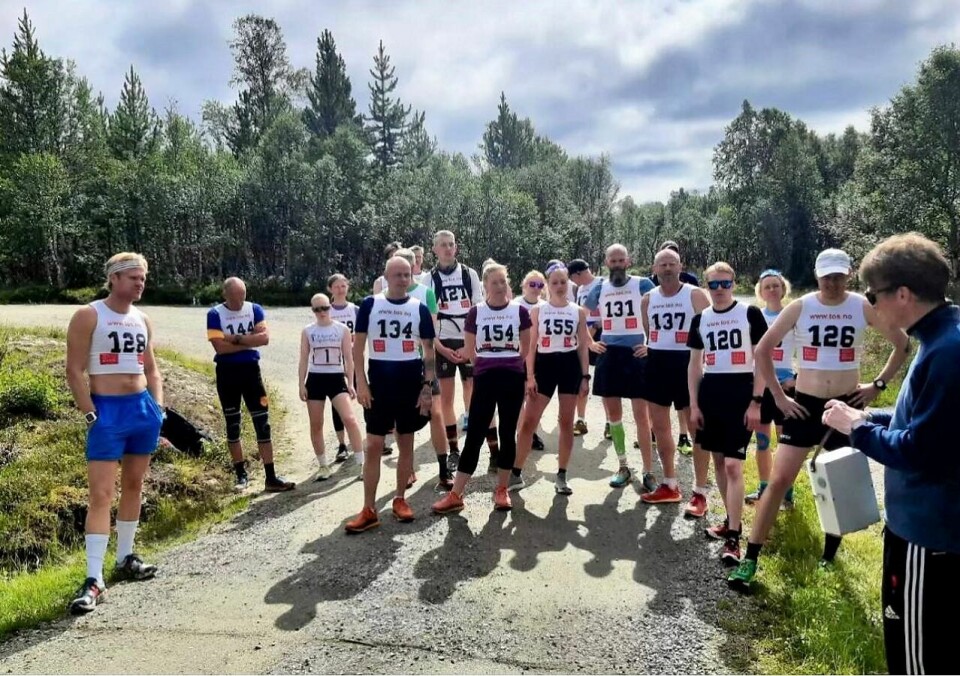 Egebergløpet med etterlengtet opptur i aktive klasser 20 km f¢r start.jpg