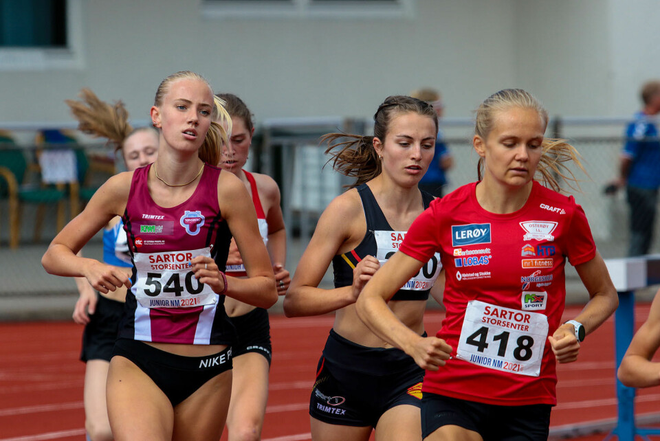 Leona Andersen Vedvik og Ingeborg Østgård hører til de antatt beste, Nora Bergan tok seg også til finalen, litt mer som en outsider. (Alle foto: Arne Dag Myking) Leona Andersen Vedvik og Ingeborg Østgård hører til de antatt beste, Nora Bergan tok seg også til finalen, litt mer som en outsider. (Alle foto: Arne Dag Myking)