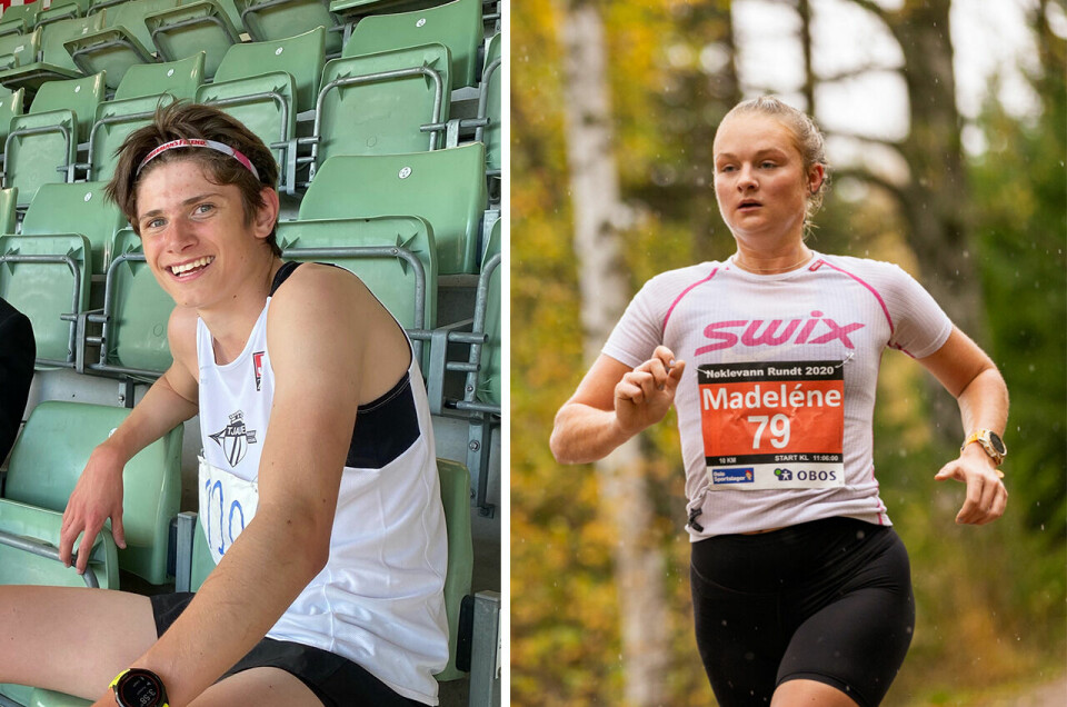 Karl Oraug Rygh og Madelène Wanvik Holum kunne glede seg over seier og gode 1500 m-tider. (Foto: privat / Sylvain Cavatz) Karl Oraug Rygh og Madelène Wanvik Holum kunne glede seg over seier og gode 1500 m-tider. (Foto: privat / Sylvain Cavatz)