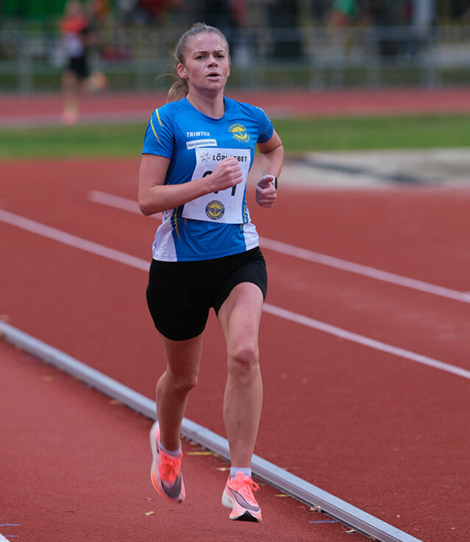 Trøndersk Vinterkarusell åpna med 5 og 10 km i Nidarø Rundt Ingrid-Helene-Nyhus.jpg
