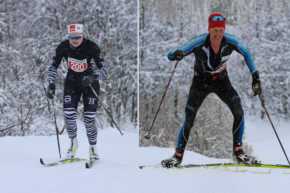Vilde Elisabet Flatland og Vebjørn Ryen var sterkest under Gaustaløpet 2024. (Foto: Per Ivar Jaksland) Vilde Elisabet Flatland og Vebjørn Ryen var sterkest under Gaustaløpet 2024. (Foto: Per Ivar Jaksland)