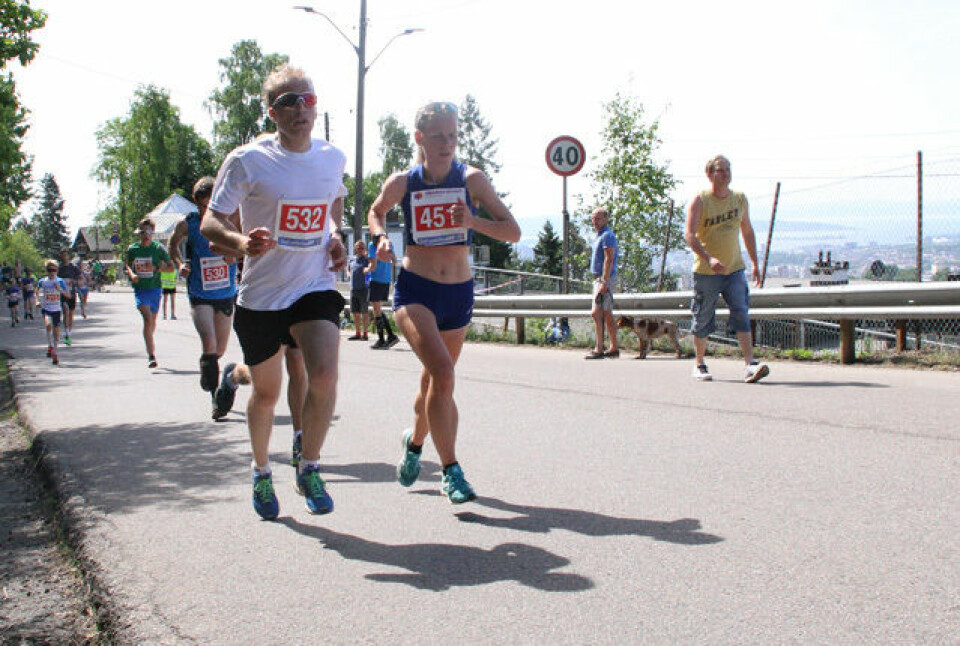 Joar Thele med sterk tid i Grefsenkollen Opp gk_04.jpg