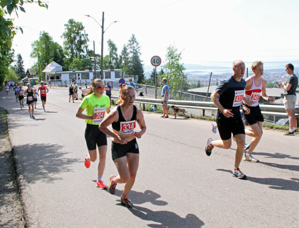 Joar Thele med sterk tid i Grefsenkollen Opp gk_06.jpg