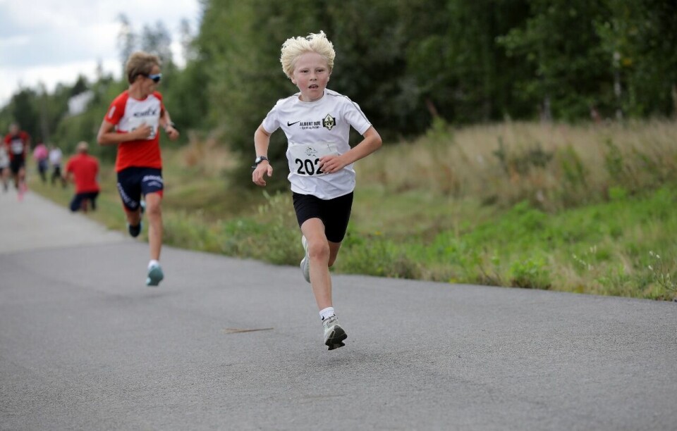 Perseløpet har blitt elitemosjonistenes nye lekegrind 10 år gamle Per August Halle Haugen mot mål (1280x814).jpg