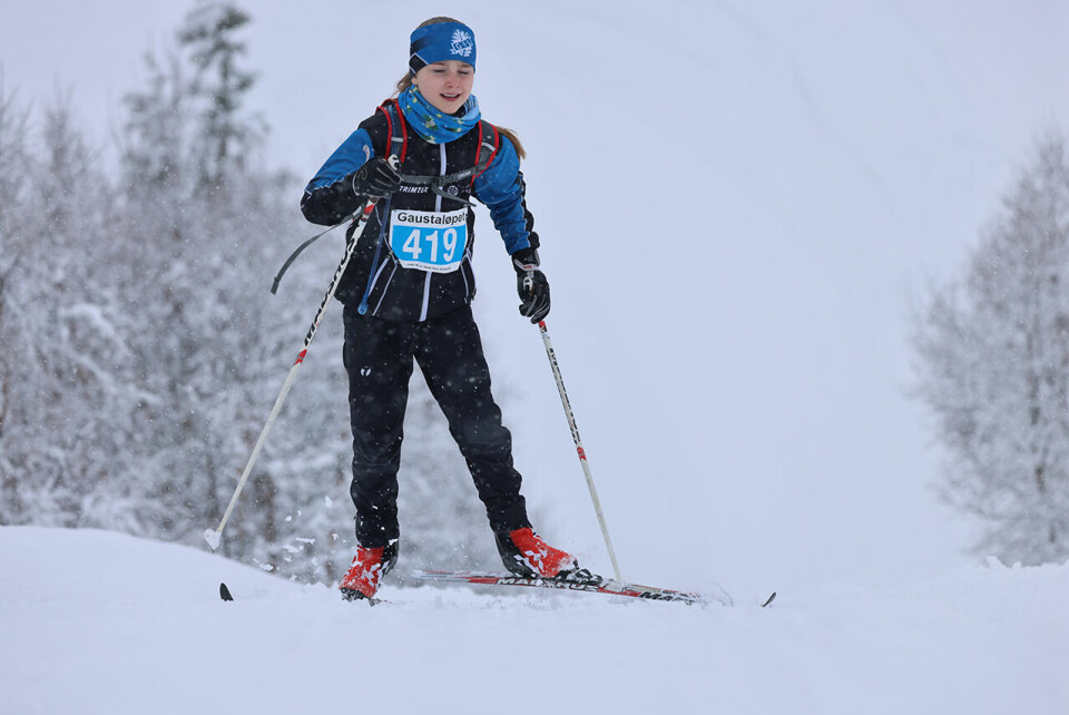 120 tøffe løpere gikk Gaustaløpet Elin Hovde Londal Gransherad IL 25km.JPG