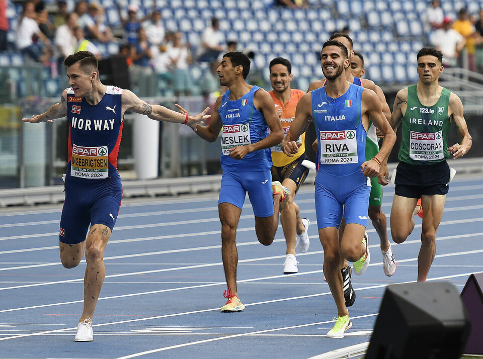 Dramatikk i forsøksheatene på 1500 meter i EM - Narve Gilje Nordås røk ut 1500-heat2-maalgang_50D6517.jpg