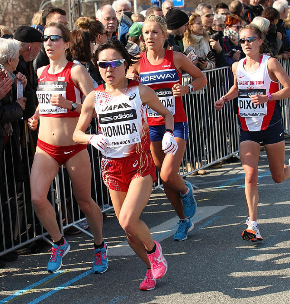 Mange gode norske tider i VM i halvmaraton i København 11km_Annie_Bersagel_Karoline_Groevdal_A20G2994.jpg