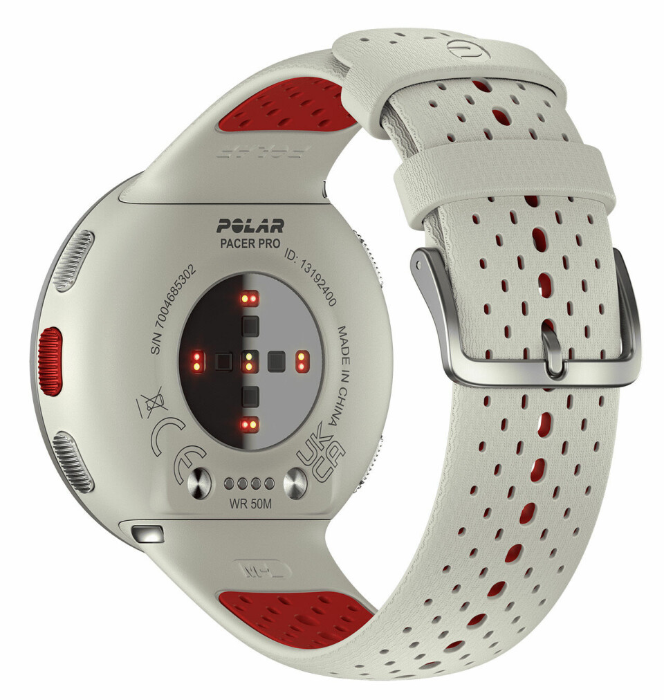 Polar introduserer løpeklokke-serien Pacer Polar-Pacer-Pro_backleft-Snow-White.jpg