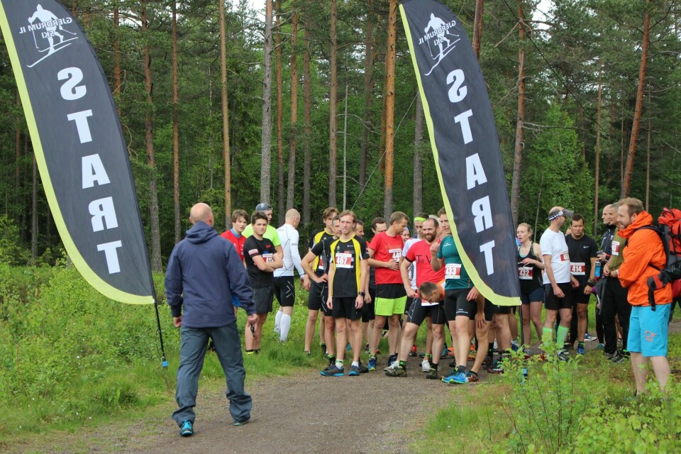 Nesten 200 deltagere løp Gjerdrumsløpet Start-12-km