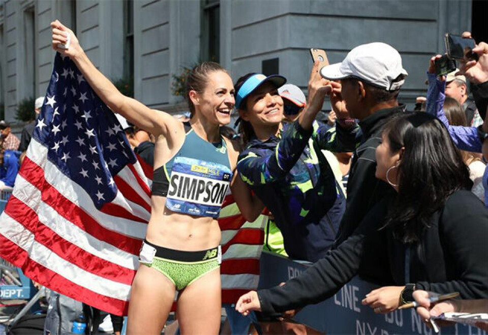 Filip Ingebrigtsen nummer 15 i Fifth Avenue Mile i New York Jenifer_Simpson_foto_New_York_Road_Runners.jpg