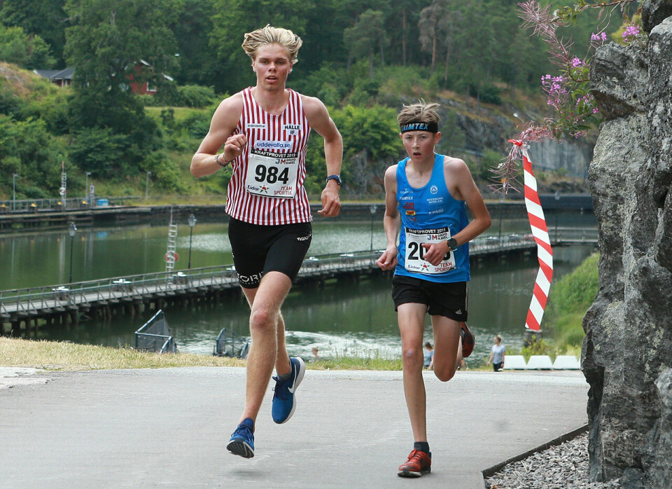Senay Fissehatsion og Marthe Katrine Myhre ble nr. 2 og 3 i Kraftprovet Slussprov_nr1_og_2_17aar_Nils_Bredin_Gabriel_Claesson_1280_AZ3T5361.jpg
