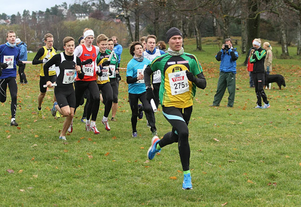 Sprintstafett avsluttet Oslos løpssesong