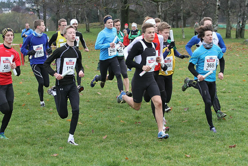 Sprintstafett avsluttet Oslos løpssesong