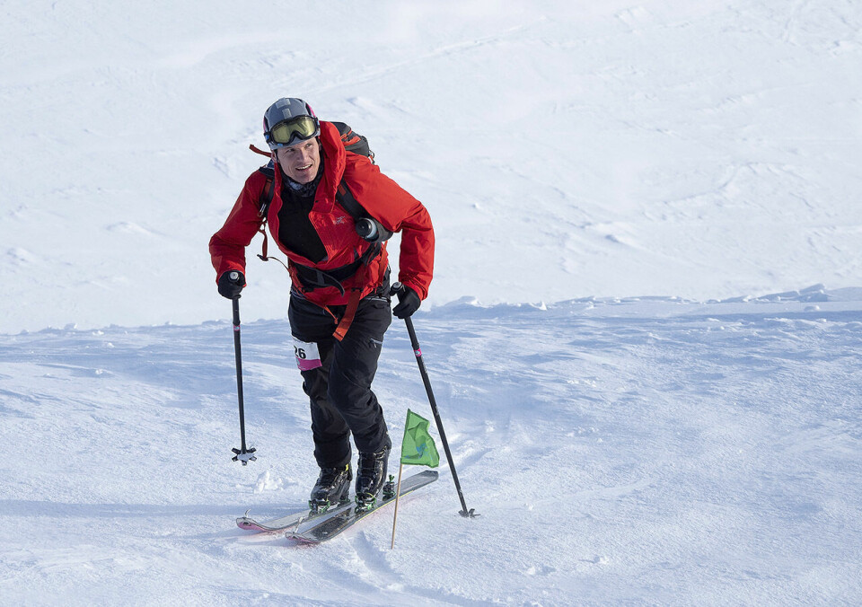 Hallvard Schjølberg tok en klar seier i løypa med over 4000 m høydemeter stigning/fall. (Foto: Kristin Folsland Olsen) Hallvard Schjølberg tok en klar seier i løypa med over 4000 m høydemeter stigning/fall. (Foto: Kristin Folsland Olsen)