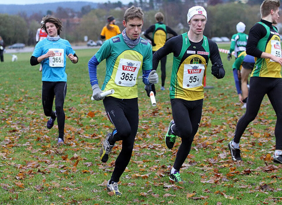 Sprintstafett avsluttet Oslos løpssesong