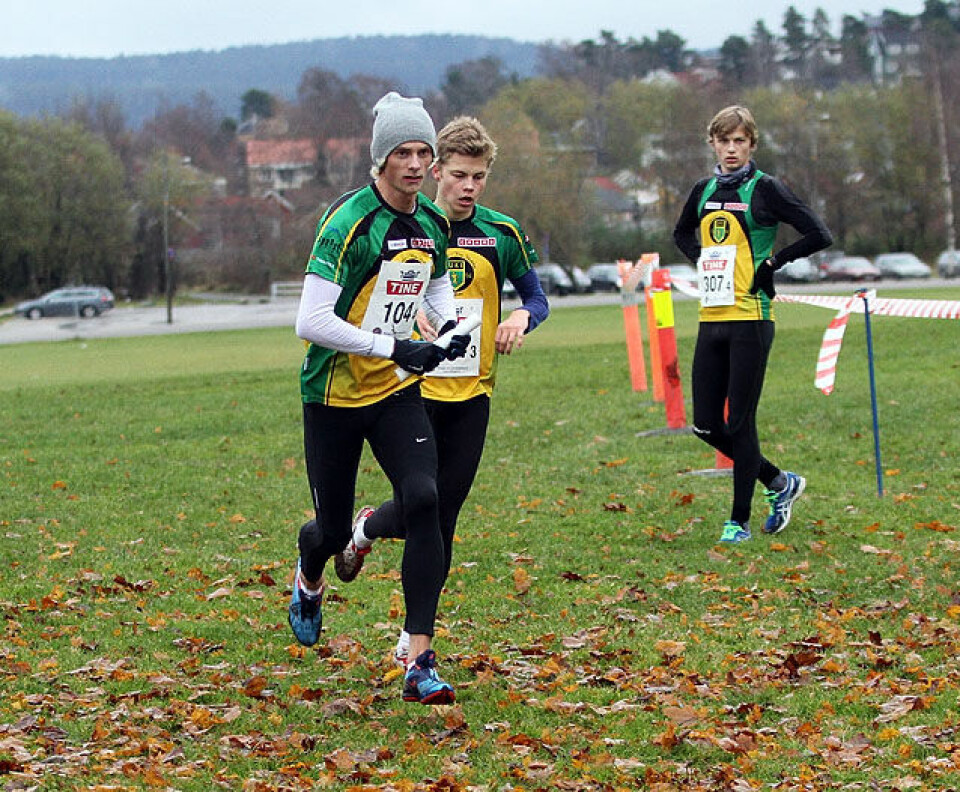 Sprintstafett avsluttet Oslos løpssesong