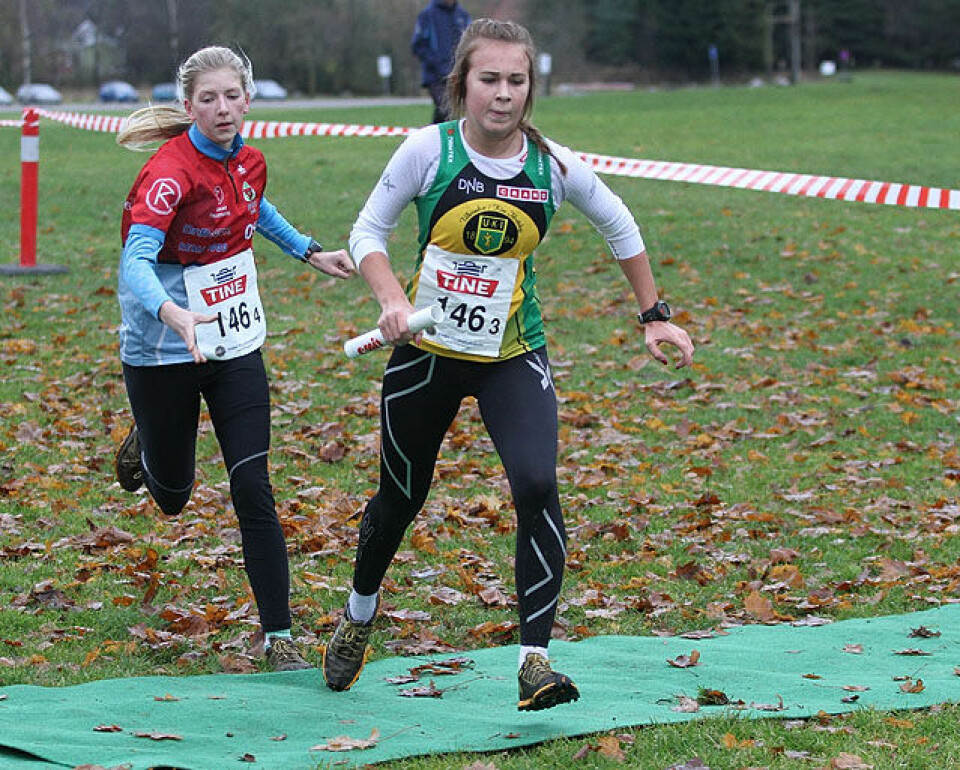 Sprintstafett avsluttet Oslos løpssesong