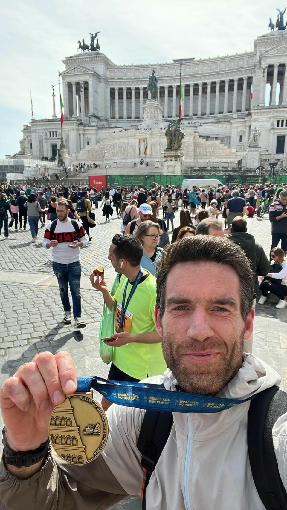 Over 15000 fullførte Roma maraton roger-lea.jpg