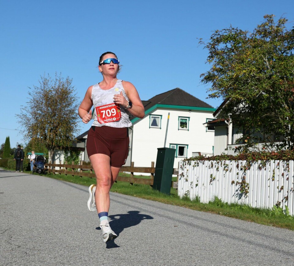 Hanne Litleré sverger til opplevelsesbasert trening Hanne Litleré kom på andreplass under halvmaraton i Norgestesten på Jessheim 24. september 2023