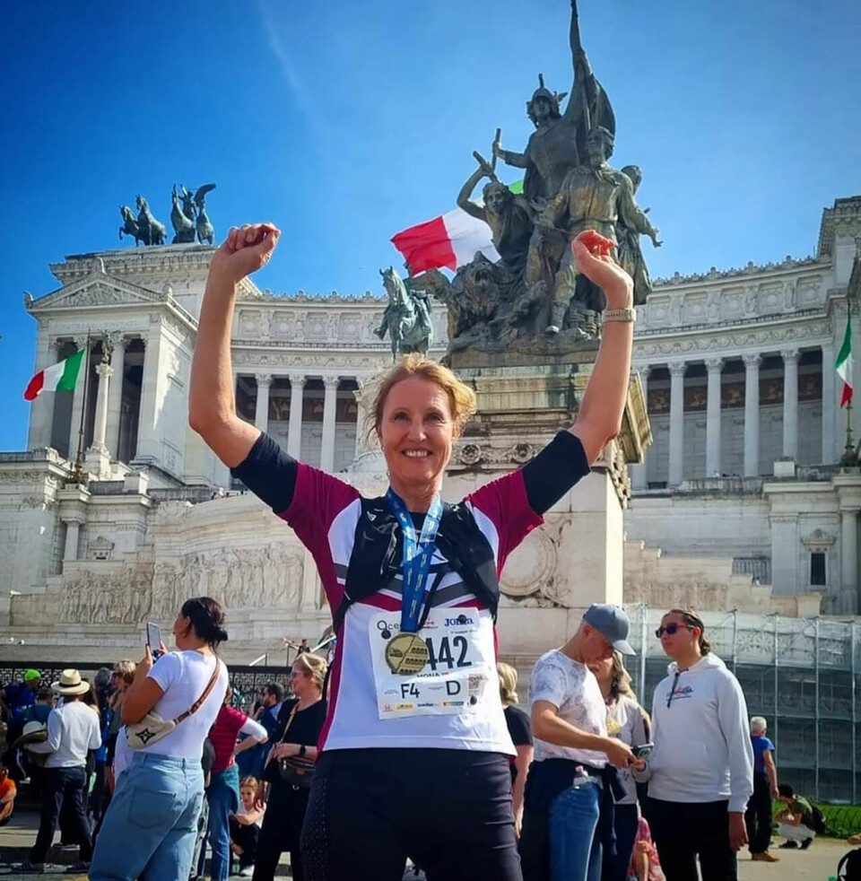 Over 15000 fullførte Roma maraton mona-rosseland.jpg
