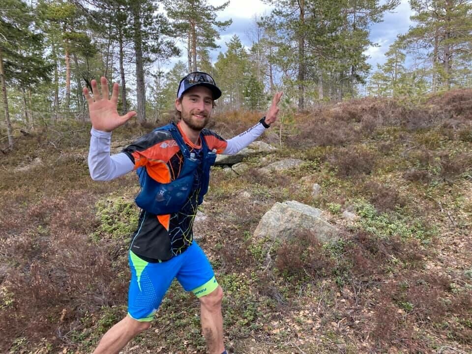 Tobias Dahl Fenre var overlegent raskest i Skogvokteren Ultra (Foto: Roy Grøseth) Tobias Dahl Fenre var overlegent raskest i Skogvokteren Ultra (Foto: Roy Grøseth)