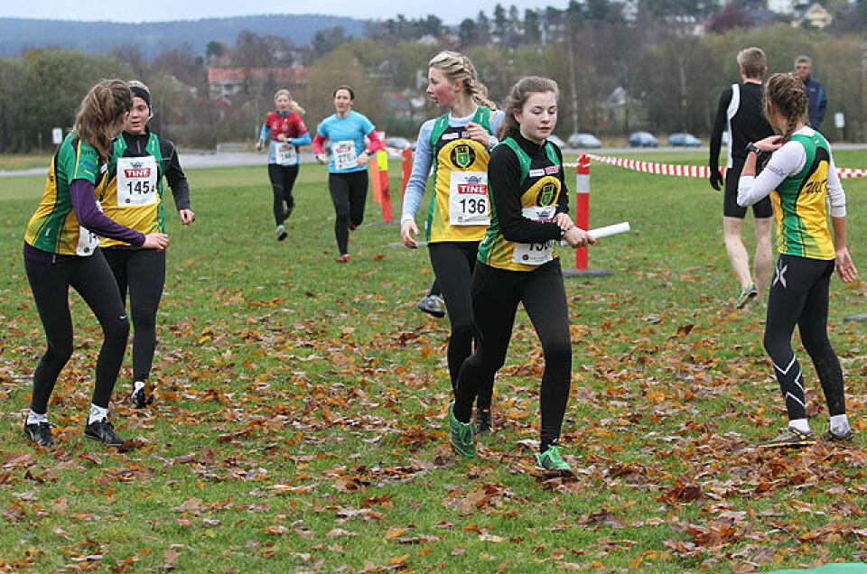 Sprintstafett avsluttet Oslos løpssesong