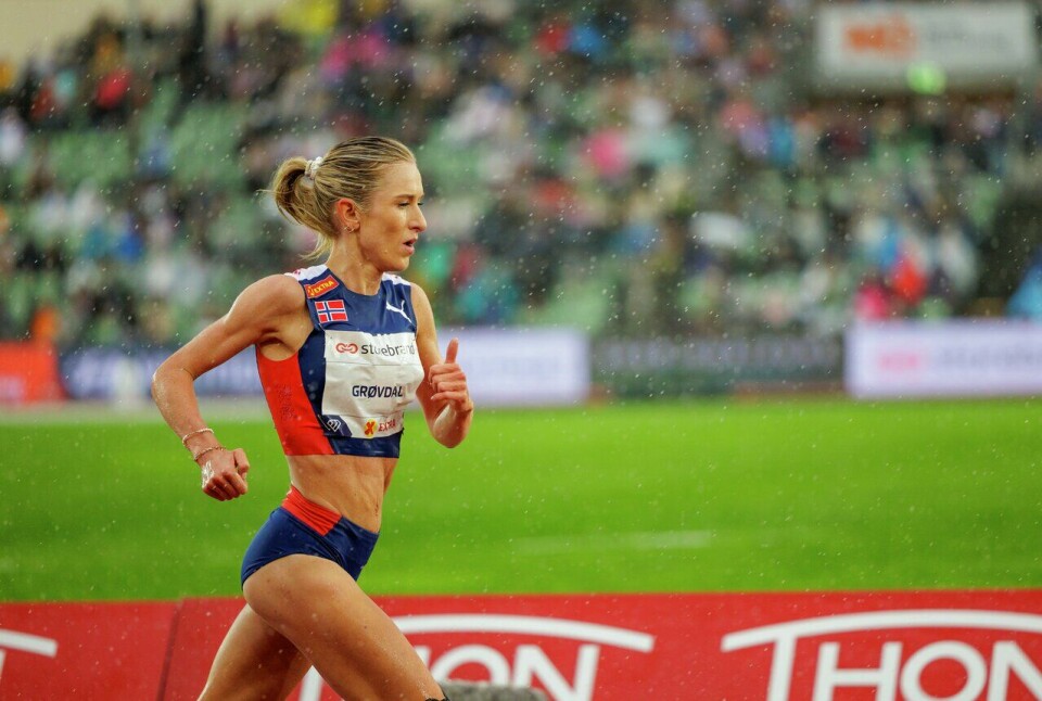 7 norske mellom- og langdistanseløpere klare for VM Bislett Games - 5000m - kvinner - Karoline Bjerkeli Grøvdal