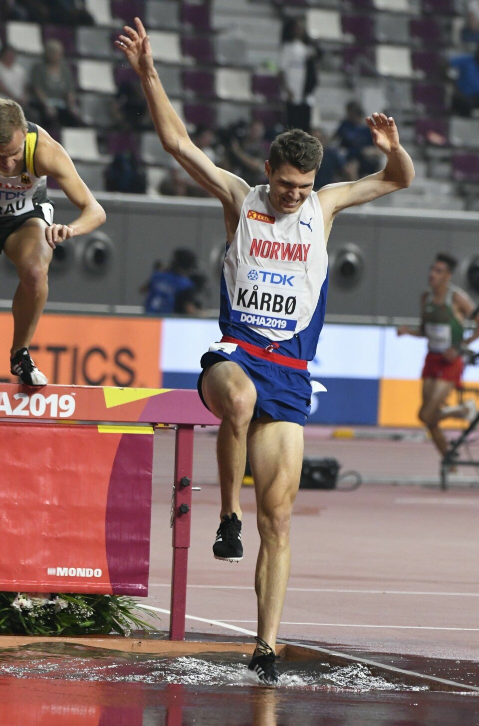 7 norske mellom- og langdistanseløpere klare for VM VM friidrett 2019 Doha - Tom Erling KÅRBØ - forsøk 3000 m hinder
