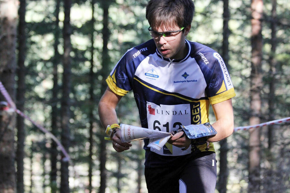 Vegard Ølstad Dalberg i aksjon under NM orientering på Vegårdshei i fjor. (Foto: Ole Ingvald Smeland) Vegard Ølstad Dalberg i aksjon under NM orientering på Vegårdshei i fjor. (Foto: Ole Ingvald Smeland)