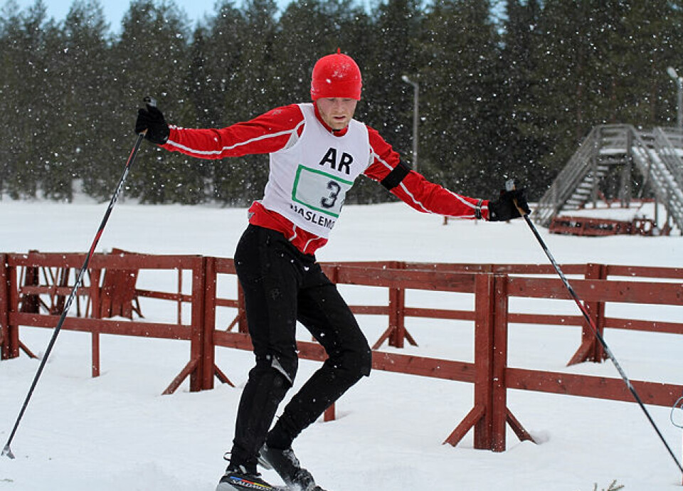 Vegard vant i vinden på Varden