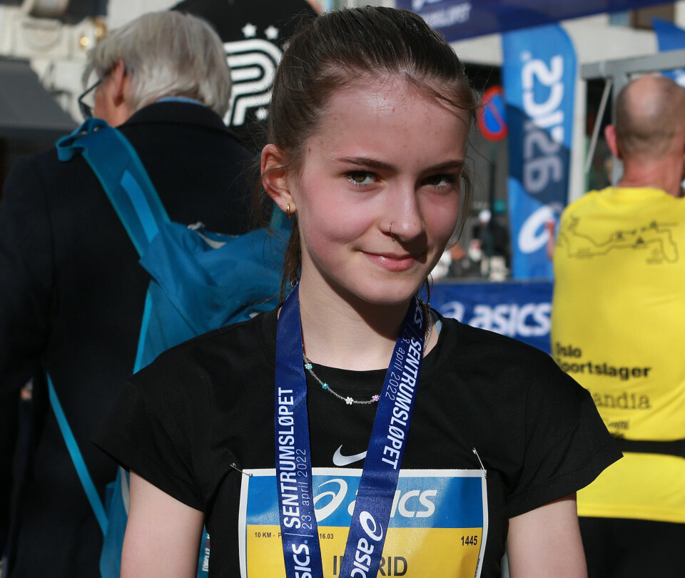 Om de unge løperne og gode veteraner som satte sitt preg Sentrumsløpet K12-13_vinner_Ingrid_Engen_AZ3T1456.jpg