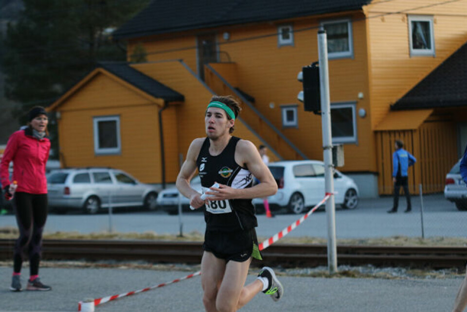Gular-herrene fortsatt best i Fristafetten i Arna 1P1A1404.jpg