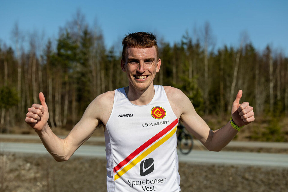 Marius Vedvik fikk en god start på sesongen da han løp 5 km testløp raskere enn han gjorde i fjor. (Foto: Samuel Hafsahl) Marius Vedvik fikk en god start på sesongen da han løp 5 km testløp raskere enn han gjorde i fjor. (Foto: Samuel Hafsahl)