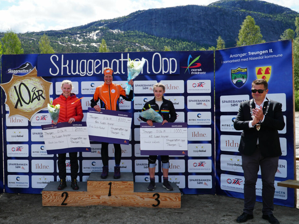 Brita Cecilie Mustad og Torstein Tengsareid vant Skuggenatten Opp Pallen_damer_Skuggenatten_ Opp-2019_foto_Olav_Nilsen.jpg