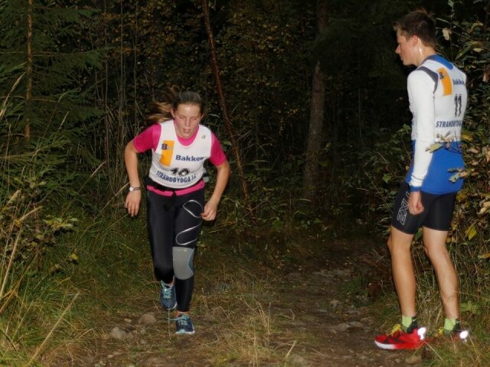 Vegard Osvold foran tre blad Nordaas i Stavåsbratta Opp Oda_Haugen.jpg