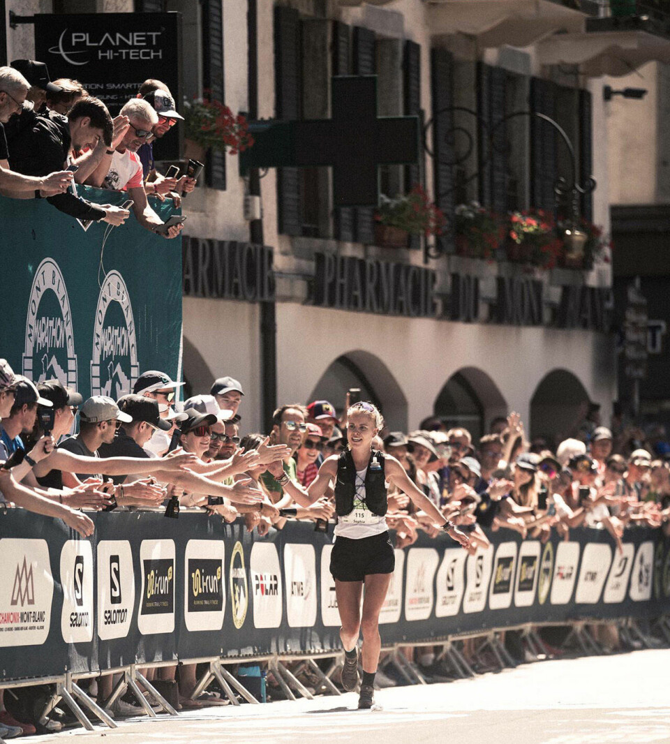 Sophia Laukli - Skiprofil med løping som sommerjobb Mont-Blanc-Marathon2023.jpg