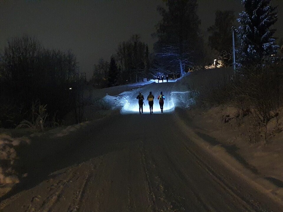 Snøkuten på realt snøføre i januar i år. (Foto: Stein Arne Negård) Snøkuten på realt snøføre i januar i år. (Foto: Stein Arne Negård)