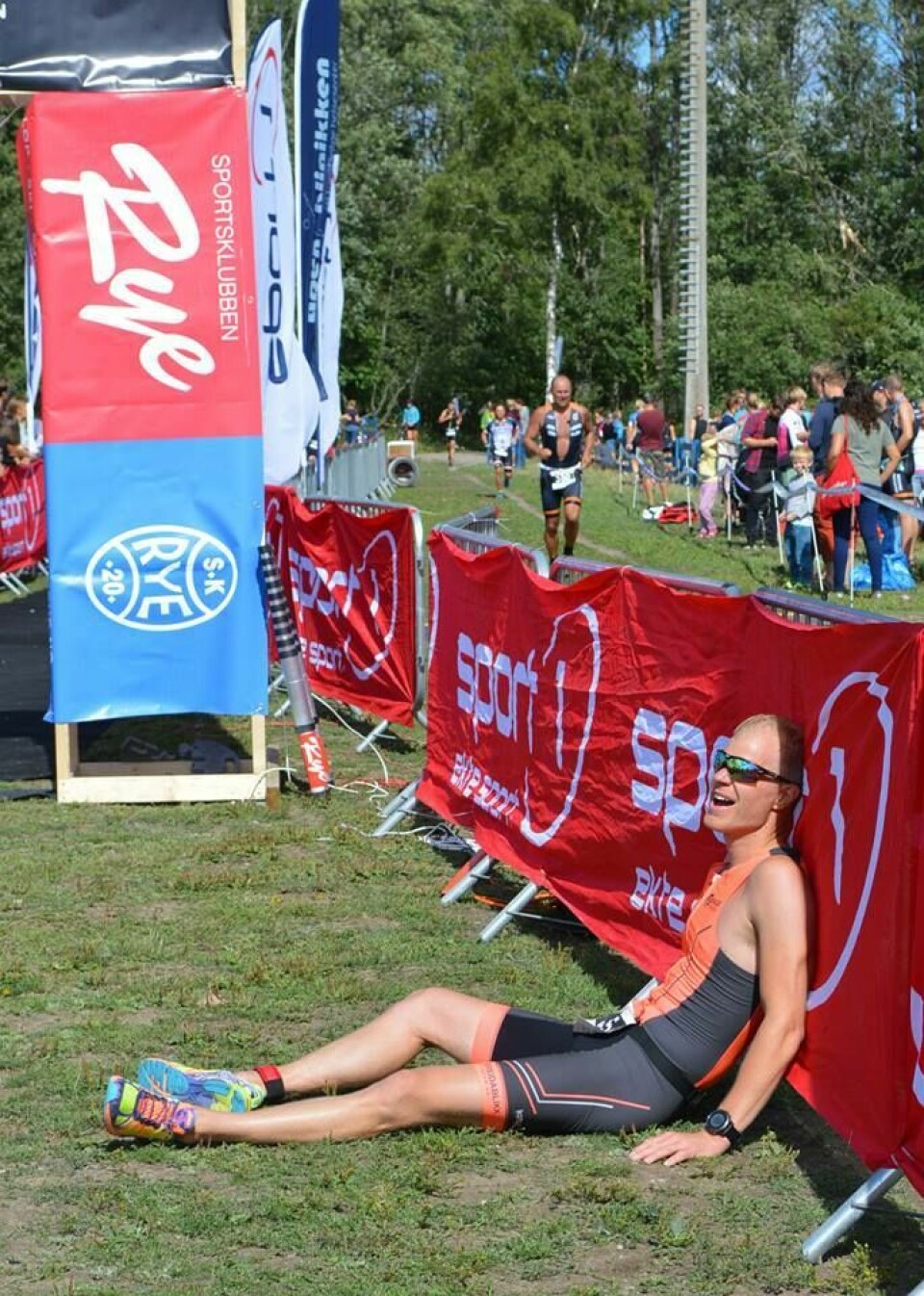 Morten Hansen og Kristina Engstrand vant Oslo Triatlon Puster_ut.jpg