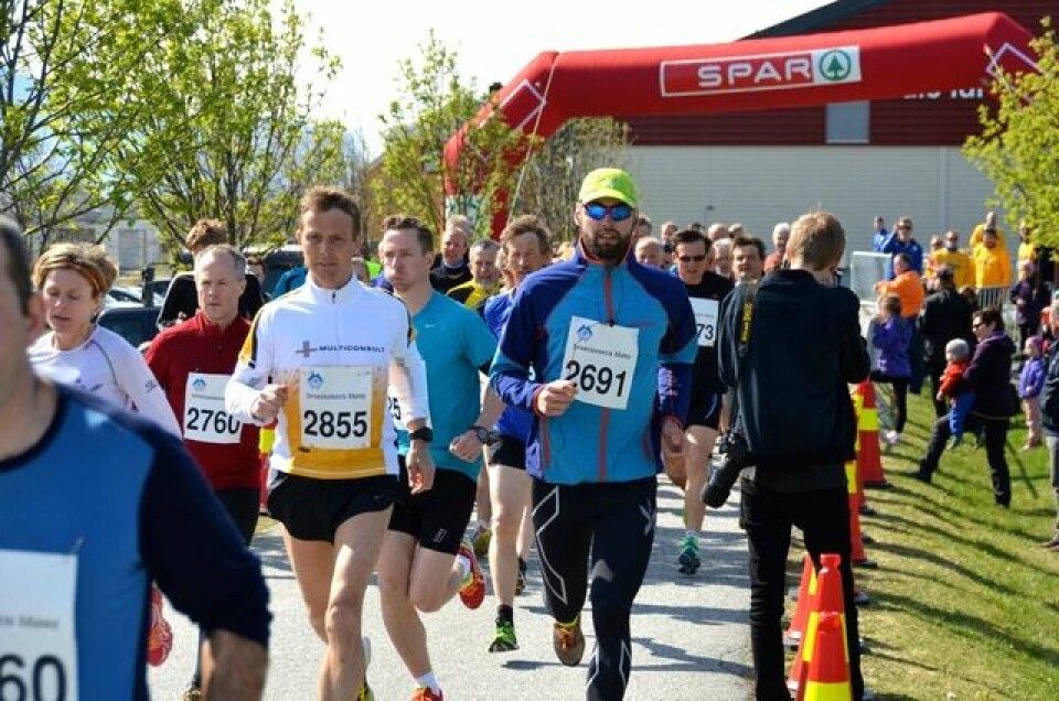 Tonje og Kristian vant Valderøya rundt Start_2