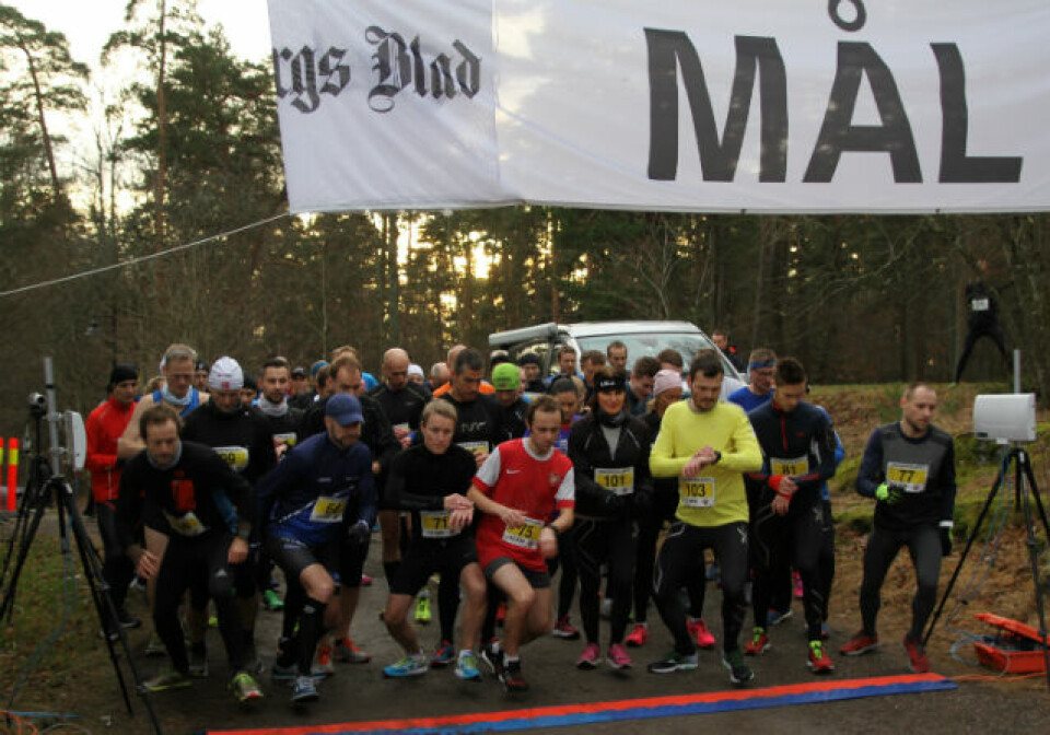 Fine løpeforhold i den 33. utgaven av Tønsbergløpet Start_12km.jpg