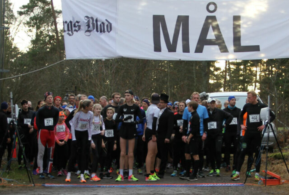 Fine løpeforhold i den 33. utgaven av Tønsbergløpet Start_5km.jpg