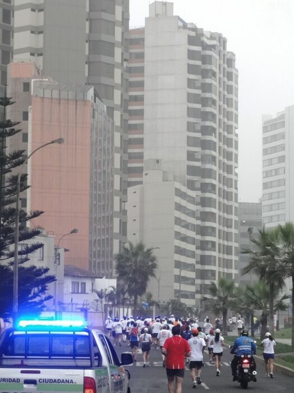 Morgenløping med Peru Runners