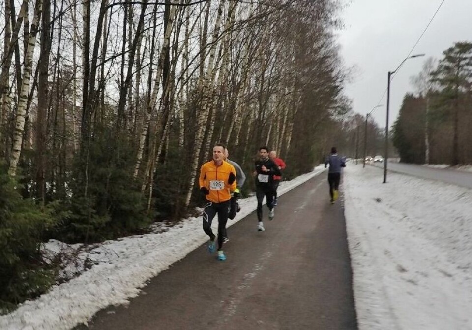 Nyttårsløpet i Tønsberg - en trivelig måte å avslutte et løpeår på Tet5km_etter_vending.jpg