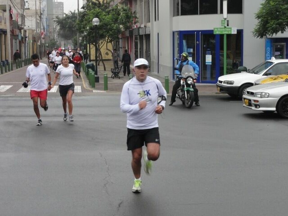 Morgenløping med Peru Runners
