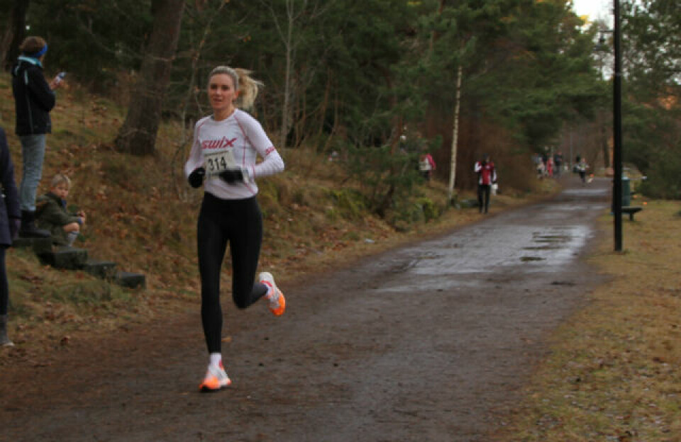 Fine løpeforhold i den 33. utgaven av Tønsbergløpet Trine_Vedvik.jpg